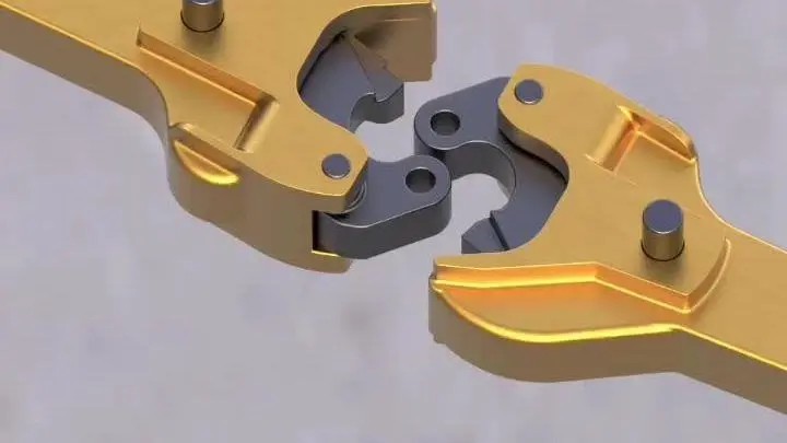 车钩作用竟然这么大？是我孤陋寡闻了！地铁三维动画｜三维动画仿真