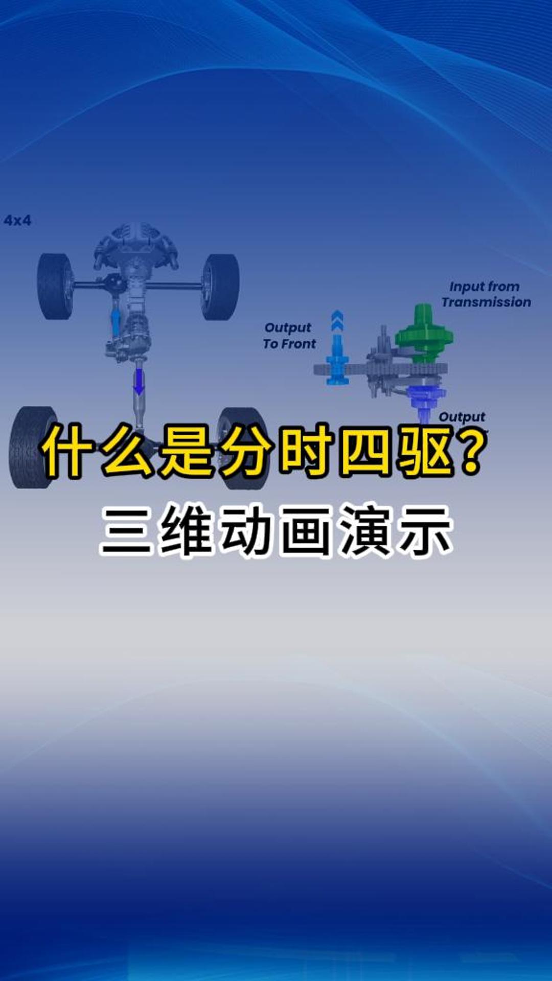 为什么老司机不买分时四驱的车？-汽车三维动画-BEVICTOR伟德三维动画定制