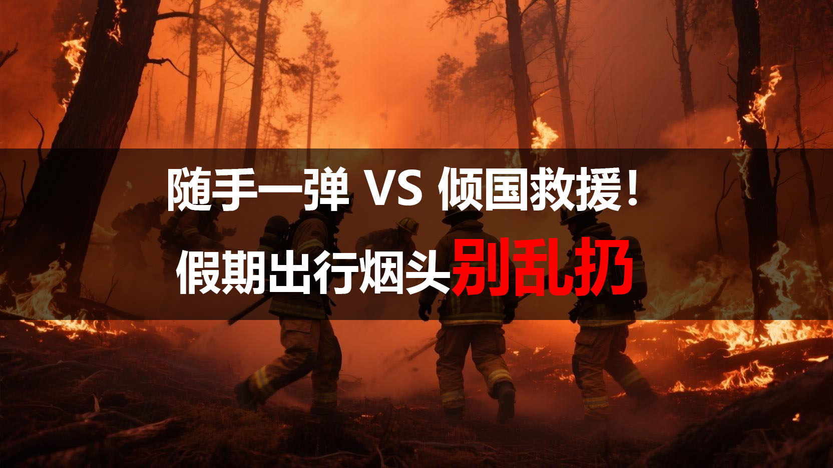 随手一弹VS倾国救援！这个价值千万的烟头，刺痛整个互联网！-三维动画