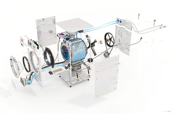 一起欣赏三维动画下的机械之美-发动机三维动画制作