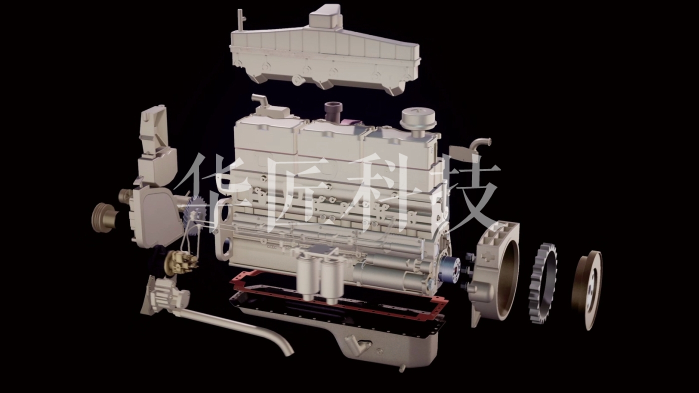 未来工业新标杆！三维动画揭秘数字智能工厂的崭新面貌！@BEVICTOR伟德科技 #工业模型三维动画