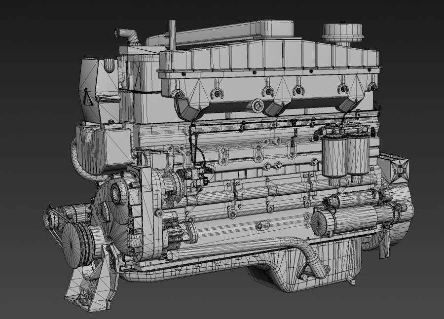 发动机三维动画定制 发动机三维动画定制